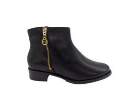 Bota Feminina Beira Rio Salto Bloco Preto 9045231