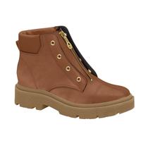 Bota Feminina Beira Rio Tratorada c/zíper 9069107 Bota Feminina Beira Rio Tratorada c/zíper 9069107