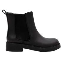 Bota Feminina Boston Peluciada Preto Petite Jolie PJ7207 Bota Feminina Boston Peluciada Preto Petite Jolie PJ7207