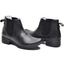 Bota Feminina Botina Cano Curto Cla Cle