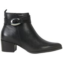 Bota Feminina Bottero 349314 em Couro Cano Curto - Elegância e Conforto Bota Feminina Bottero 349314 em Couro Cano Curto - Elegância e Conforto