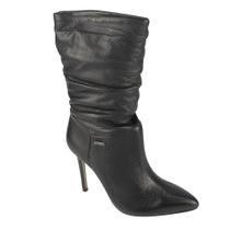 Bota Feminina Bottero Cano Baixo Cinza Metalizada - 347004