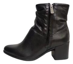 Bota Feminina Bottero Cano Baixo Couro 346907 Bota Feminina Bottero Cano Baixo Couro 346907