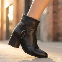 Bota Feminina Bottero Cano Curto Preto Bota Feminina Bottero Cano Curto Preto