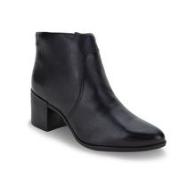 Bota Feminina Bottero Cano Curto Salto Couro 314721 Preto