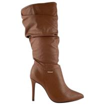 Bota Feminina Bottero Cano Longo Em Couro Burnish 347009 Bota Feminina Bottero Cano Longo Em Couro Burnish 347009