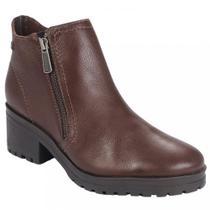 Bota Feminina Bottero Couro Cano Baixo Marrom 349102-15 Bota Feminina Bottero Couro Cano Baixo Marrom 349102-15