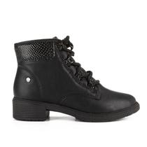 Bota Feminina Campesí Cano Baixo Almeria Glitter Preta L9136 Bota Feminina Campesí Cano Baixo Almeria Glitter Preta L9136