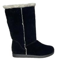 Bota Feminina Camurça Frio Pelo Neve Forrada Lã Quentinha Modelo Casual Premium Conforto para Dia a Dia Antiderrapante Impermeável Bota Alta Fioratto