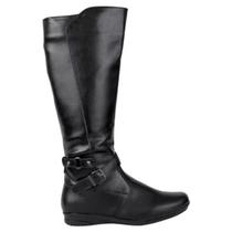 Bota Feminina Cano Alto Mooncity Fivela Moda 71146 Bota Feminina Cano Alto Mooncity Fivela Moda 71146