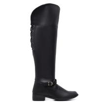 Bota Feminina Cano Alto Over The Knee Conforto Gmm Shoes 11503
