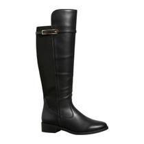 Bota Feminina Cano Alto Salto Baixo Bebecê 1850-111 Elastico Bota Feminina Cano Alto Salto Baixo Bebecê 1850-111 Elastico