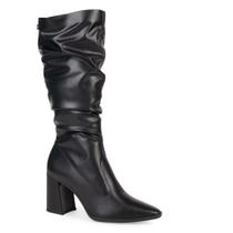Bota Feminina Cano Alto Salto Bloco Slouch Dakota D2173 - Preto - 37 Bota Feminina Cano Alto Salto Bloco Slouch Dakota D2173 - Preto - 37