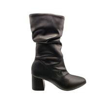 Bota Feminina Cano Alto Sintético Confortável Beira Rio Cor:PretoTamanho:40 Bota Feminina Cano Alto Sintético Confortável Beira Rio Cor:PretoTamanho:40