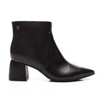 Bota Feminina Cano Baixo Bottero Couro Legítimo Salto Médio Baixo Bloco Lançamento Original Bota Feminina Cano Baixo Bottero Couro Legítimo Salto Médio Baixo Bloco Lançamento Original