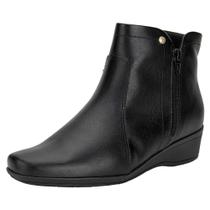 Bota feminina cano baixo comfortflex 2474301 Bota feminina cano baixo comfortflex 2474301