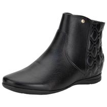 Bota feminina cano baixo comfortflex 2491301