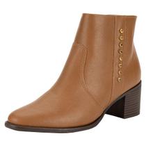 Bota feminina cano baixo comfortflex 2492305