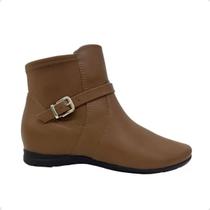 Bota Feminina Cano Baixo Comfortflex Marrom Bota Feminina Cano Baixo Comfortflex Marrom