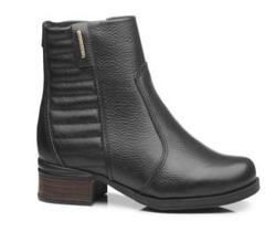 Bota Feminina Cano Baixo Diana Pegada Marrom