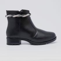 Bota Feminina Cano Baixo Fashion Conforto Salto Baixo 709 ADV Várias Cores Bota Feminina Cano Baixo Fashion Conforto Salto Baixo 709 ADV Várias Cores