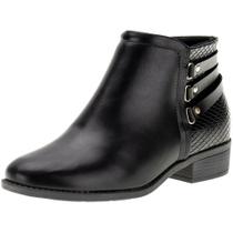 Bota feminina cano baixo modare - 7057218