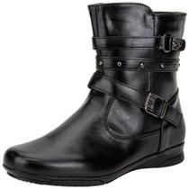 Bota feminina cano baixo mooncity 71142
