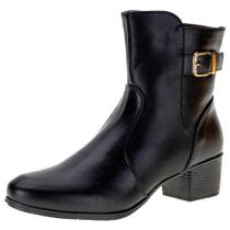 Bota feminina cano baixo mooncity