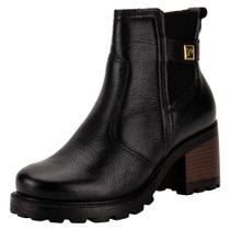 Bota feminina cano baixo pegada 281309