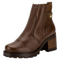 Bota feminina cano baixo pegada 281309