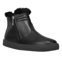 Bota Feminina cano baixo pelo Beira Rio 9078.202 Preto Bota Feminina cano baixo pelo Beira Rio 9078.202 Preto