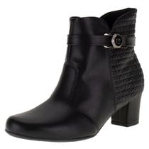 Bota feminina cano baixo piccadilly - 110146