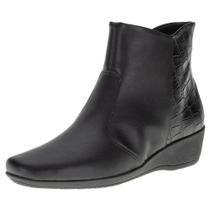 Bota feminina cano baixo piccadilly - 143200