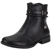 Bota feminina cano baixo piccadilly 653015