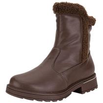 Bota feminina cano baixo piccadilly 735034