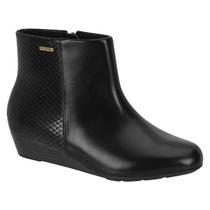 Bota Feminina Cano Baixo Salto Anabela Modare 7076.100 Bota Feminina Cano Baixo Salto Anabela Modare 7076.100