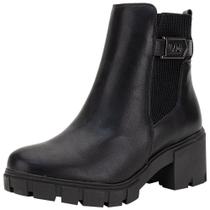 Bota feminina cano baixo via marte 001007 Bota feminina cano baixo via marte 001007