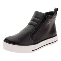 Bota feminina cano baixo via marte - 2110410 Bota feminina cano baixo via marte - 2110410