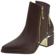 Bota feminina cano baixo vizzano 3052.113