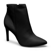 Bota Feminina Cano Curto Almeria Preto Dakota DA153-0001