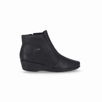 Bota Feminina Cano Curto Anabela Conforto Piccadilly Ivone 143217