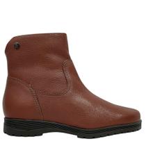 Bota Feminina Cano Curto Bottero Coturno em Couro 369207 Bota Feminina Cano Curto Bottero Coturno em Couro 369207