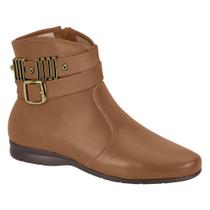 Bota Feminina Cano Curto Caramelo Beira Rio 9084.106 Bota Feminina Cano Curto Caramelo Beira Rio 9084.106