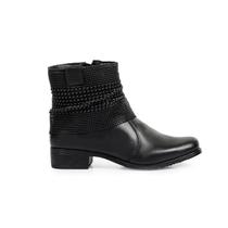 Bota Feminina Cano Curto Couro Pezão 019507