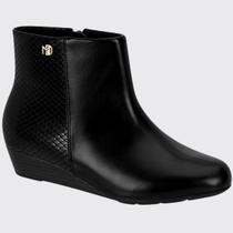 Bota Feminina Cano Curto Modare Salto Anabela Baixo 7076.100.25530