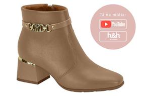 Bota Feminina Cano Curto Modare Ultraconforto Nova 7082102