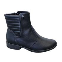 Bota feminina cano curto salto baixo piccadilly - 653012