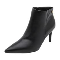 Bota Feminina Cano Curto Salto Fino Macio Elegante Vizzano Bota Feminina Cano Curto Salto Fino Macio Elegante Vizzano