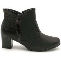 Bota Feminina Cano Curto Salto Médio Piccadilly 110168 Bota Feminina Cano Curto Salto Médio Piccadilly 110168