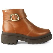 Bota Feminina Cano Curto Tratorada Caramelo Dakota DA852-0004 Bota Feminina Cano Curto Tratorada Caramelo Dakota DA852-0004